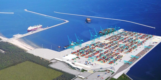 Budowa dostępu morskiego i lądowego do Głębokowodnego Terminalu Kontenerowego