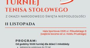 Turniej Tenisa Stołowego