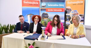 Podpisanie listu intencyjnego między Świnoujściem a Świeradowem‑Zdrojem dotyczącego współpracy uzdrowisk