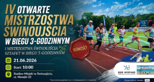 Bieg 3-godzinny Świnoujście 2026