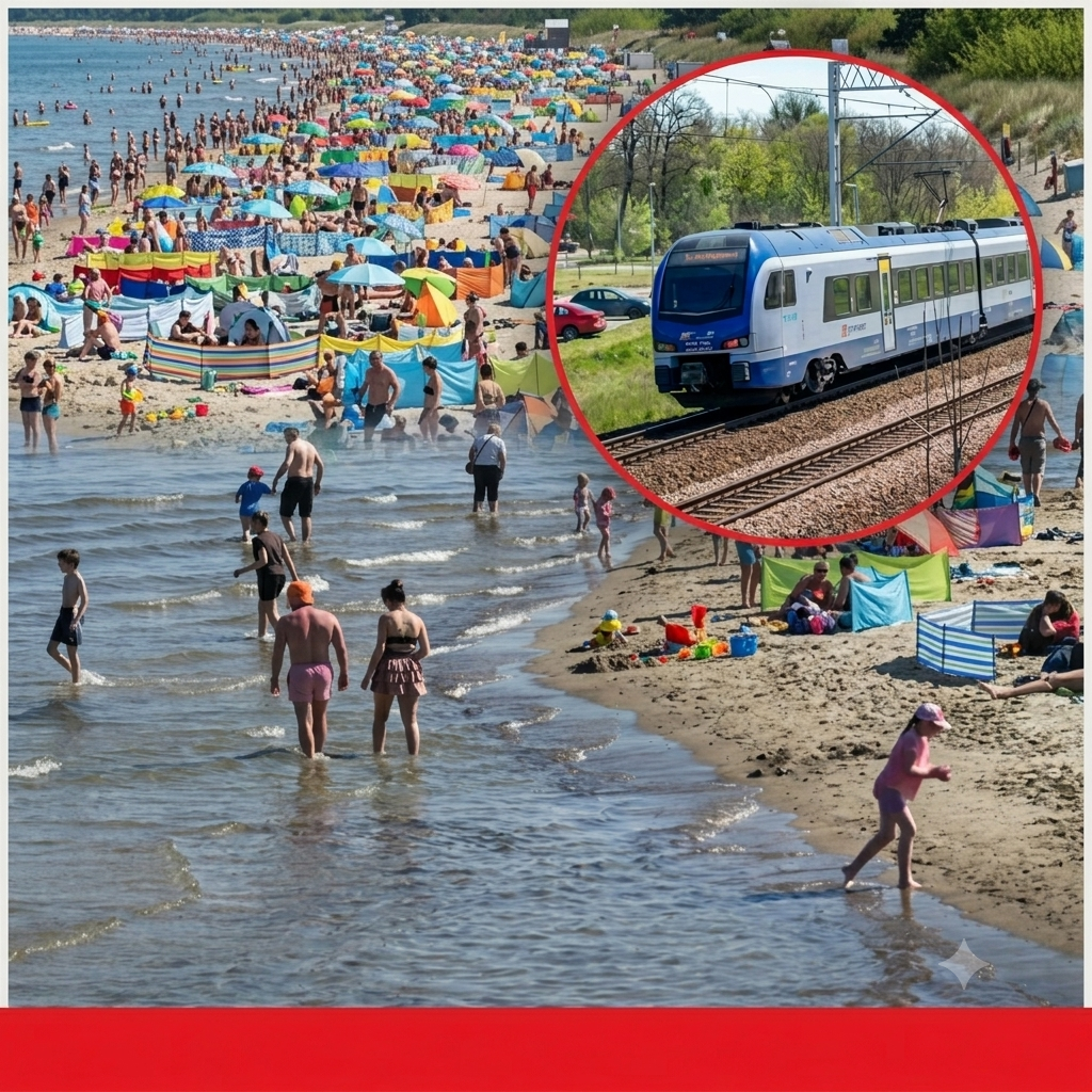 Około 20 godzin w podróży do Świnoujścia. Koszmarny kurs IC Podhalanin