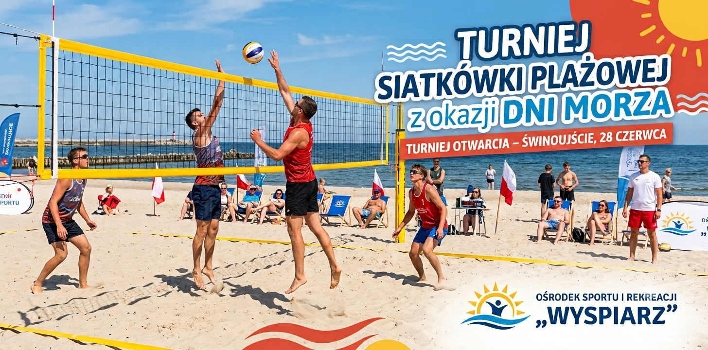 Turniej Siatkówki Plażowej z okazji Dni Morza – Turniej Otwarcia