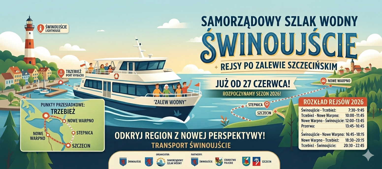 Samorządowy Szlak Wodny rusza już 27 czerwca! Trwają ostatnie testy na Zalewie Szczecińskim