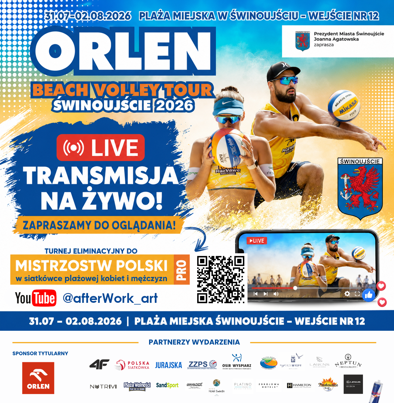 ORLEN Beach Volley Tour Świnoujście 2026