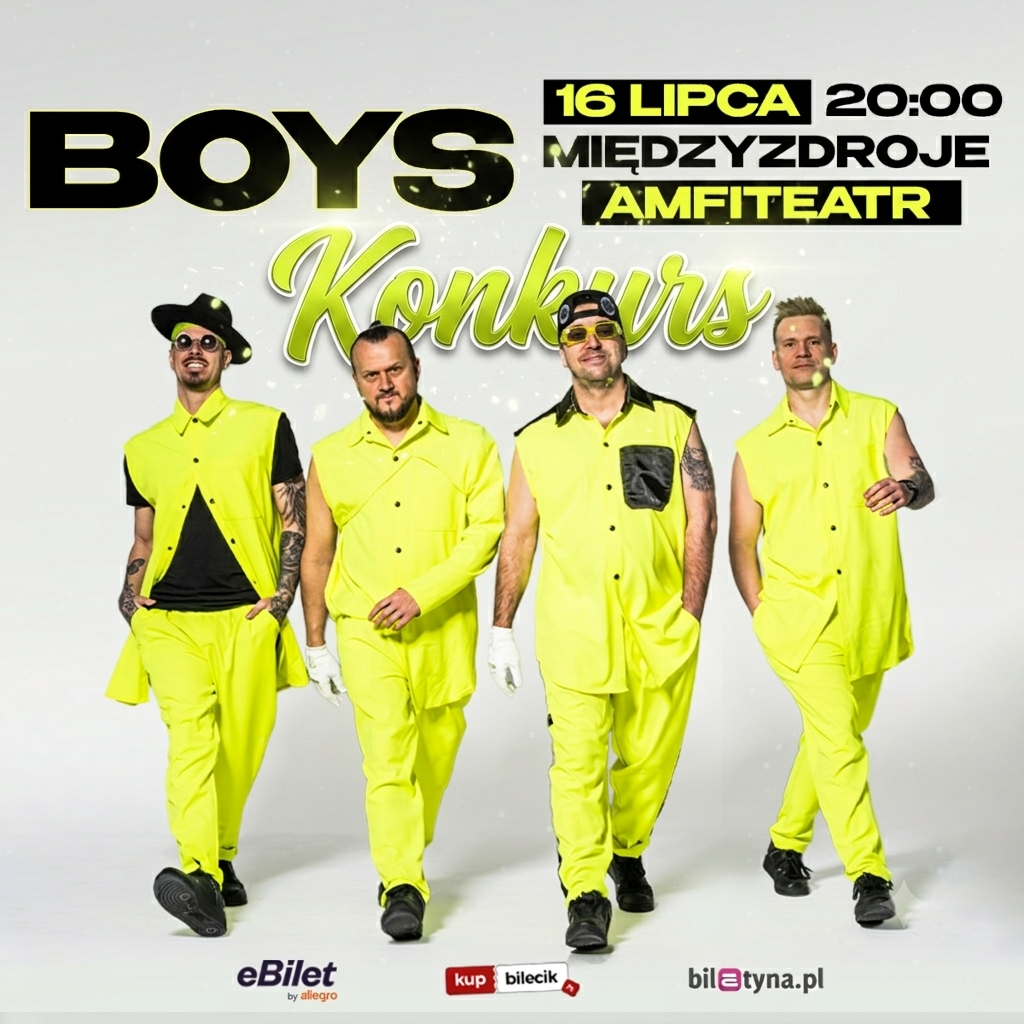 Koncert Boys Międzyzdroje konkurs