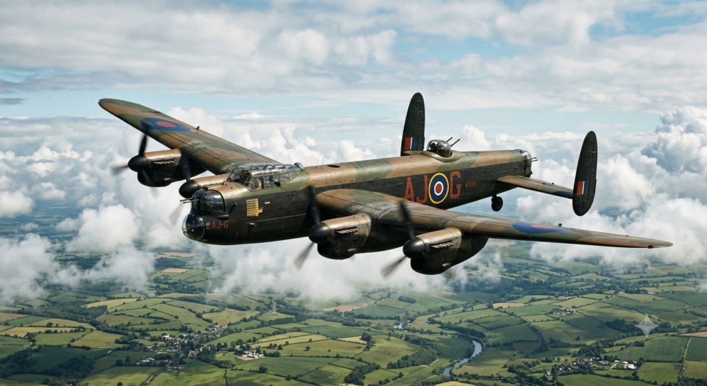 Brytyjski bombowiec Avro Lancaster