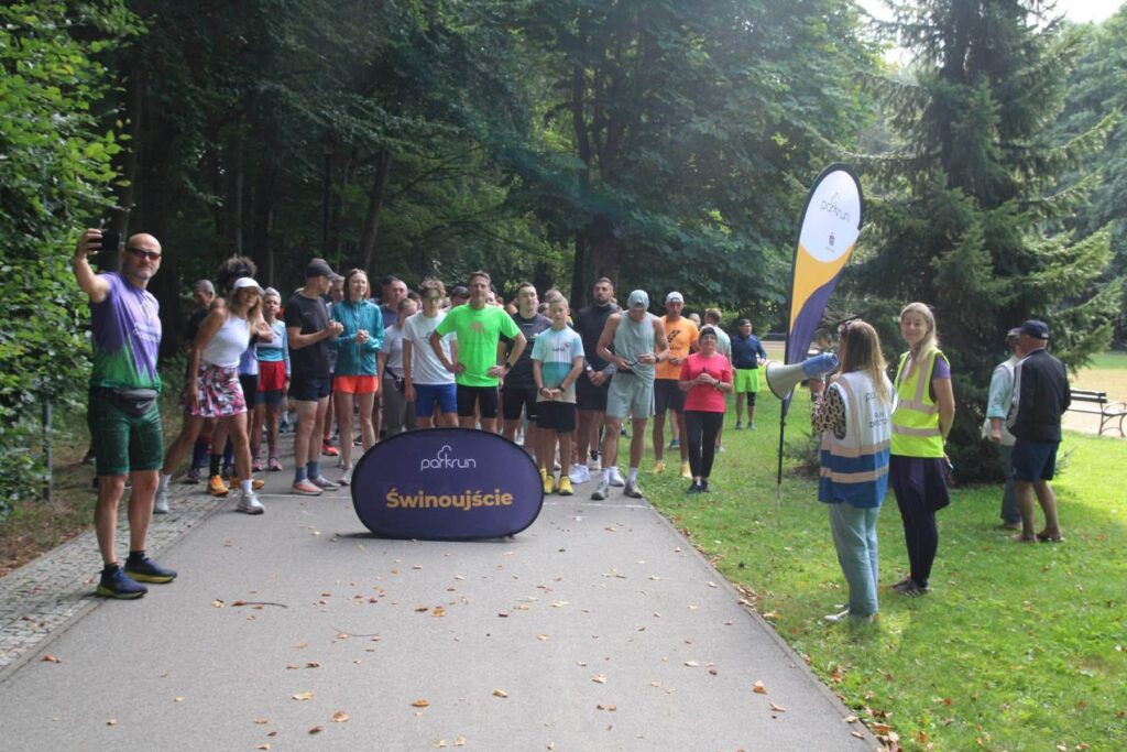 parkrun Świnoujście w Parku Zdrojowym