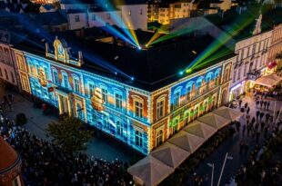 mapping 3D Świnoujście historia poczty