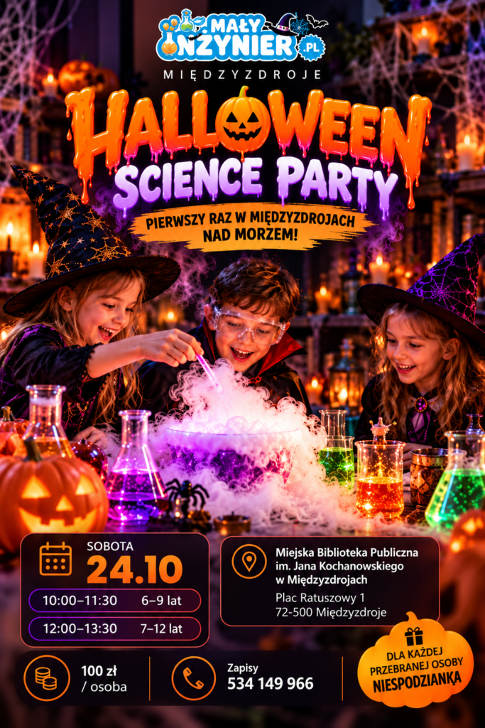 Halloweenowa naukowa przygoda w Miedzyzdrojach