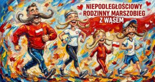 Niepodległościowy Rodzinny Marszobieg z wąsem Świnoujście