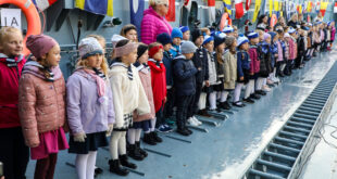 pasowanie na ucznia Świnoujście ORP Lublin