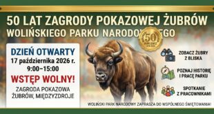50 lat Zagrody Pokazowej Żubrów