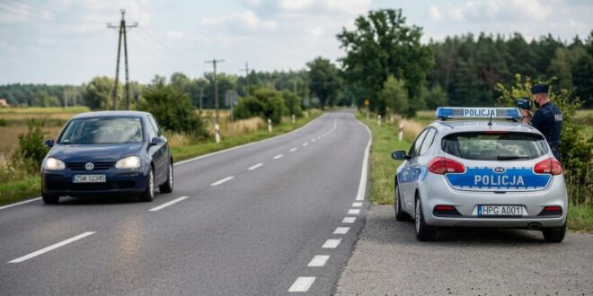 ostrzeganie światłami przed policją mandat
