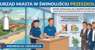 Urząd Miasta w Świnoujściu przeszkoli sprzedawców alkoholu.